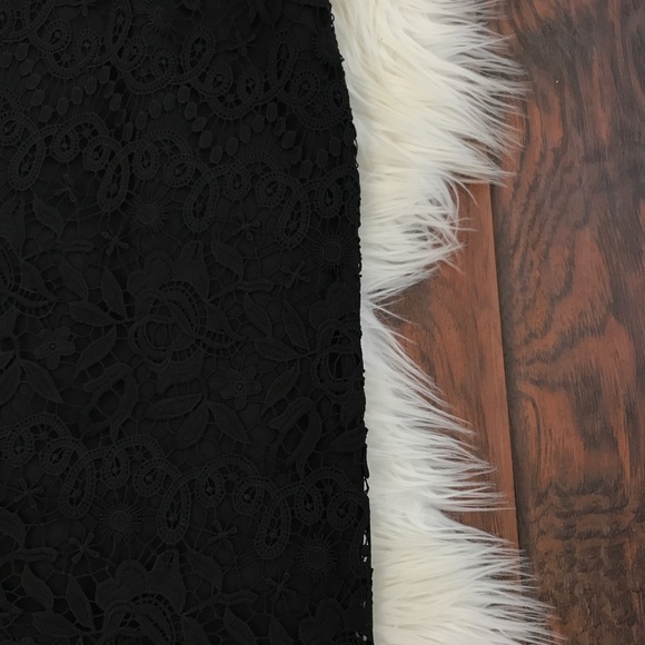 NWOT Adelyn Rae Krista Black Lace Sheath Dress - Picture 3 of 6